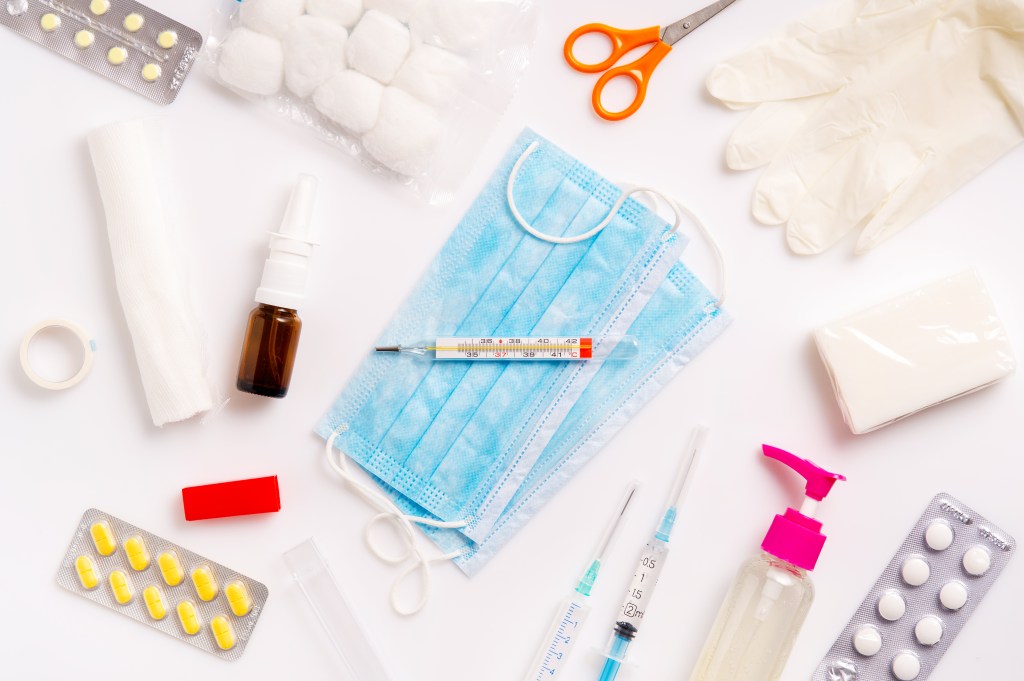 Various medical supplies